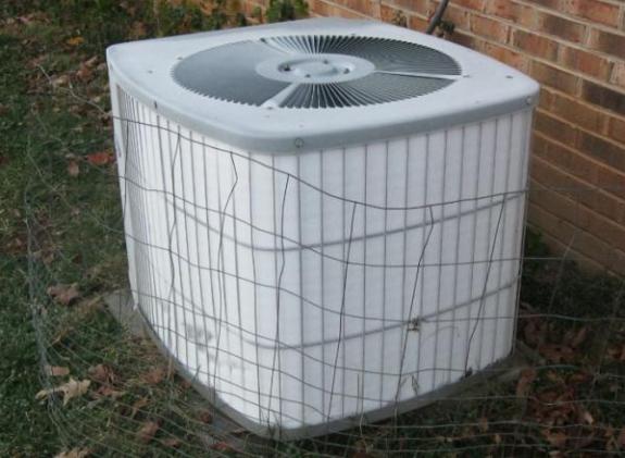 frozen ac unit